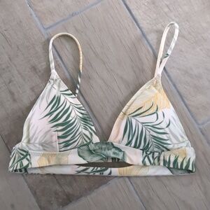 Small RIP CURL WHITE bikini top